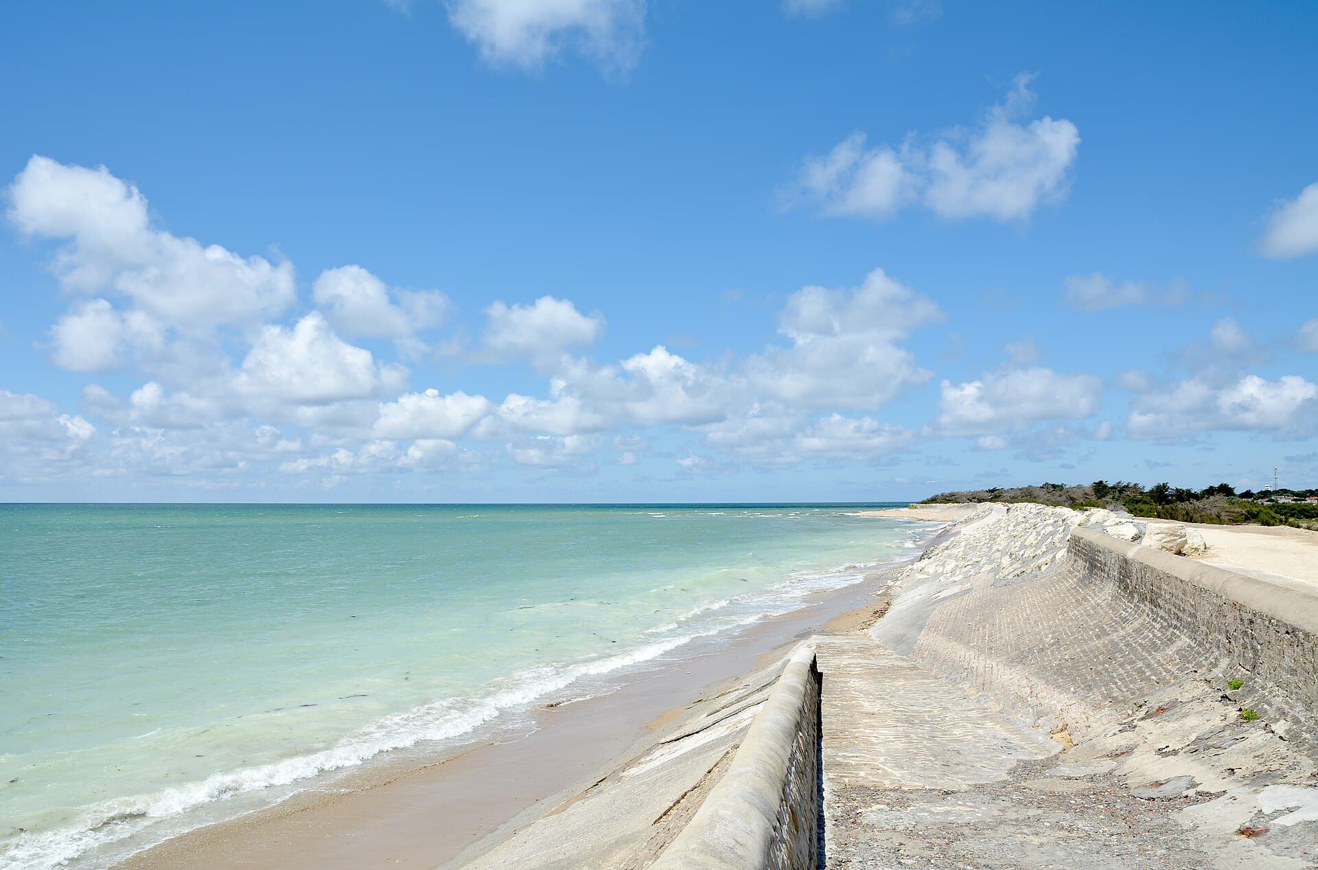 La côte sauvage de l'Île de Ré, Charente-Maritime